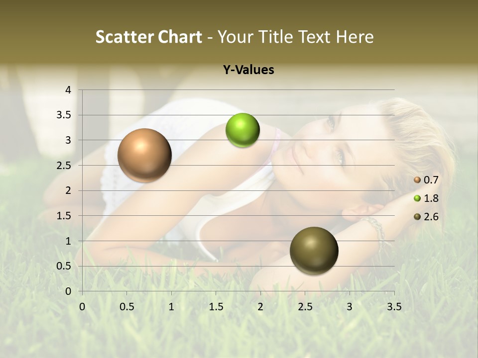 People Lawn Spring PowerPoint Template