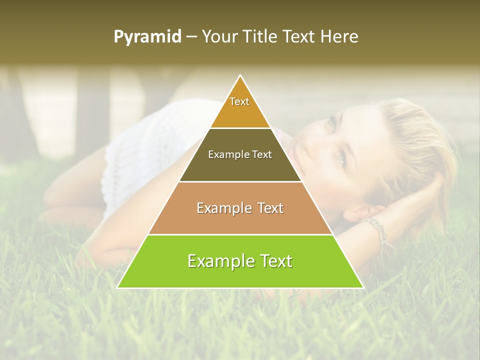 People Lawn Spring PowerPoint Template