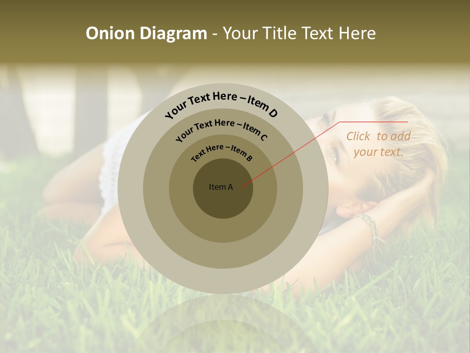 People Lawn Spring PowerPoint Template