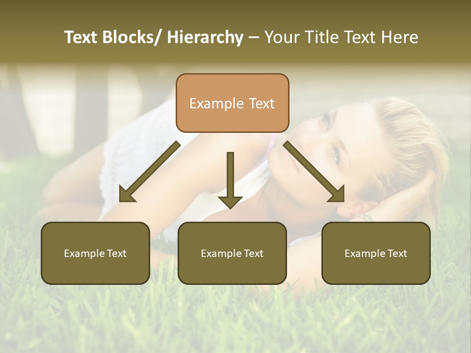 People Lawn Spring PowerPoint Template