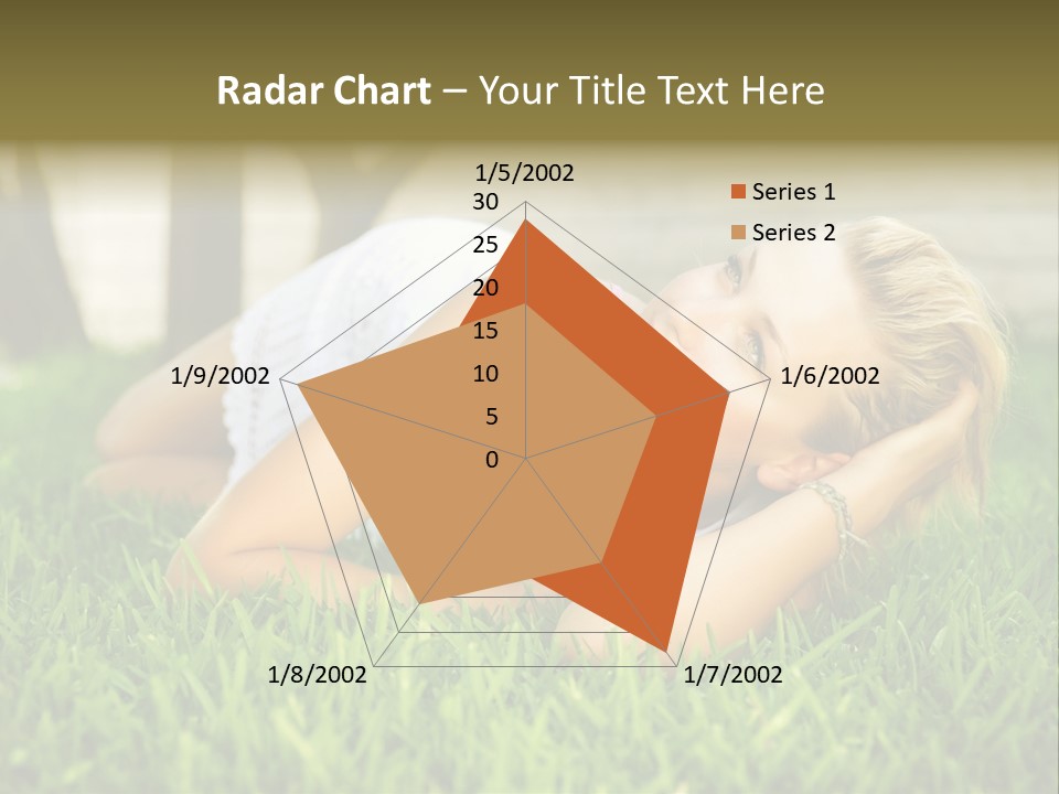 People Lawn Spring PowerPoint Template
