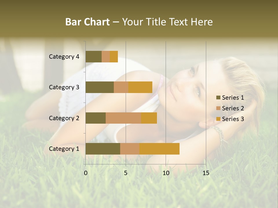 People Lawn Spring PowerPoint Template