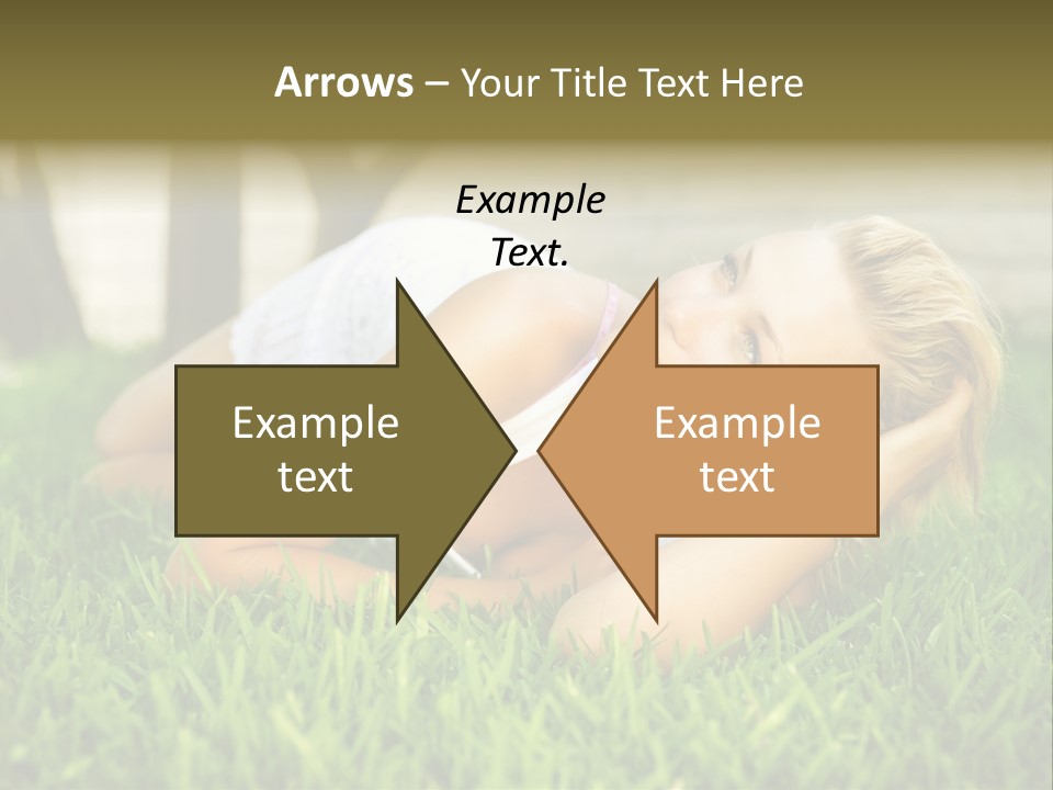 People Lawn Spring PowerPoint Template