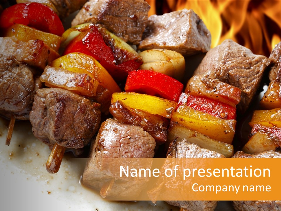 Shish Kebab PowerPoint Template