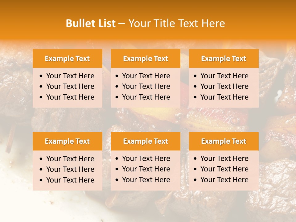 Shish Kebab PowerPoint Template