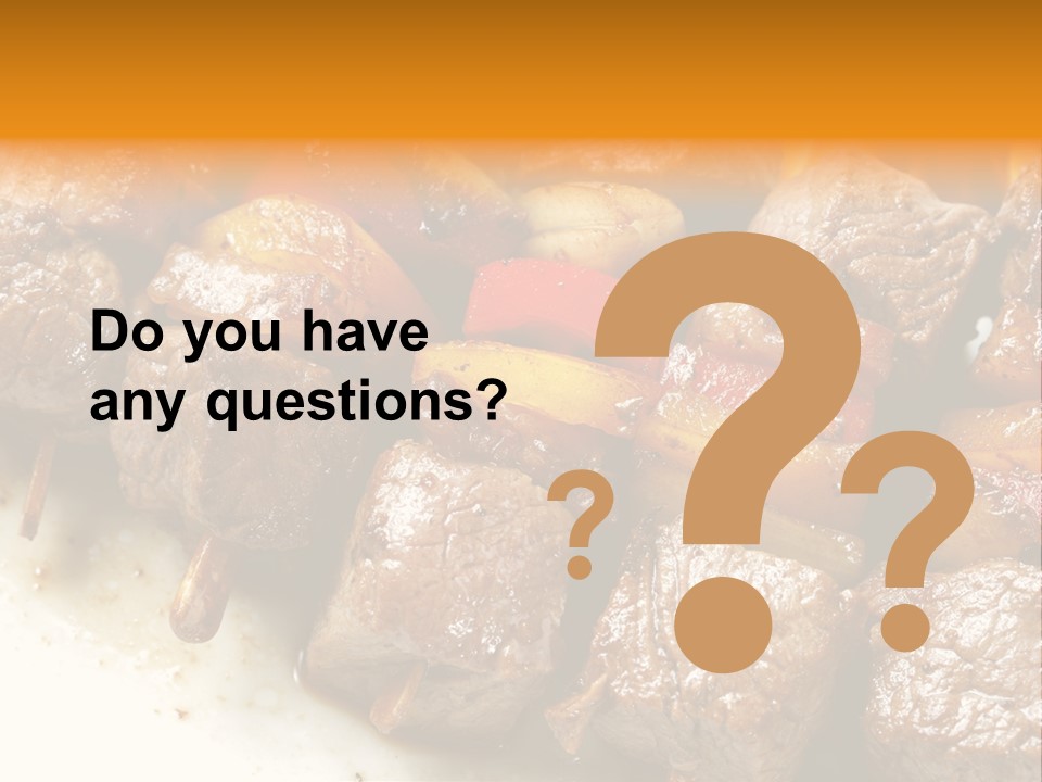 Shish Kebab PowerPoint Template