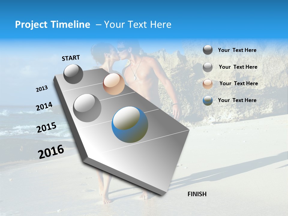 Lady Together Walking PowerPoint Template