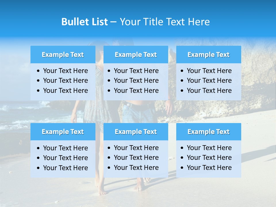 Lady Together Walking PowerPoint Template