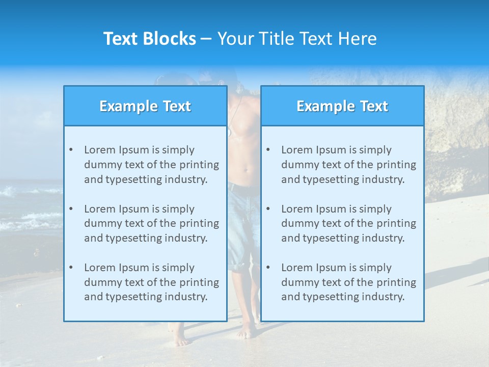 Lady Together Walking PowerPoint Template
