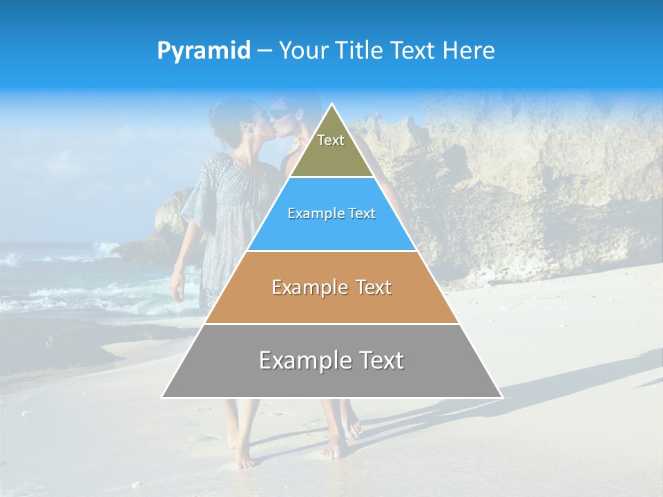 Lady Together Walking PowerPoint Template