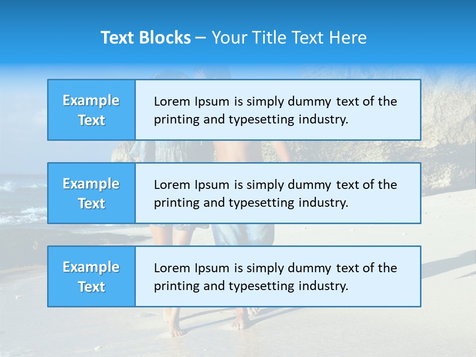 Lady Together Walking PowerPoint Template