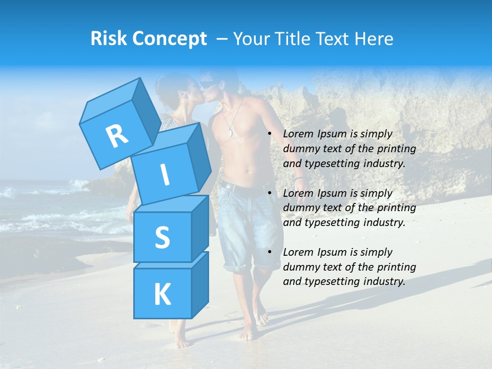 Lady Together Walking PowerPoint Template