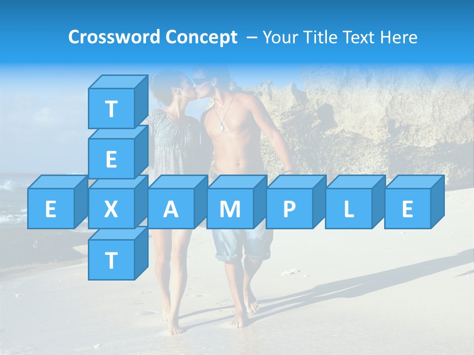 Lady Together Walking PowerPoint Template