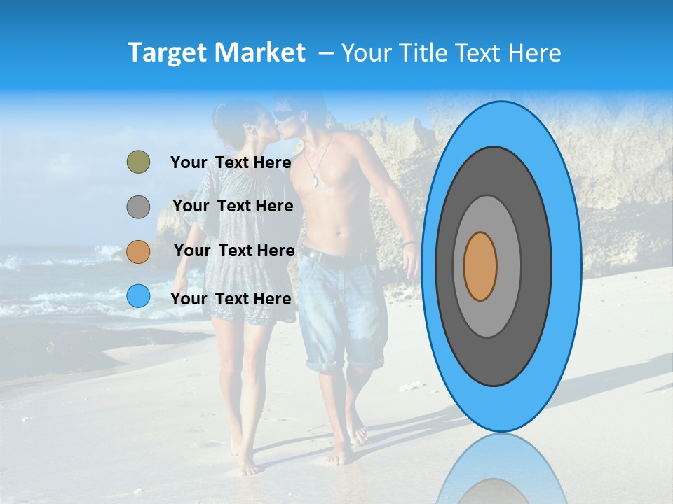 Lady Together Walking PowerPoint Template