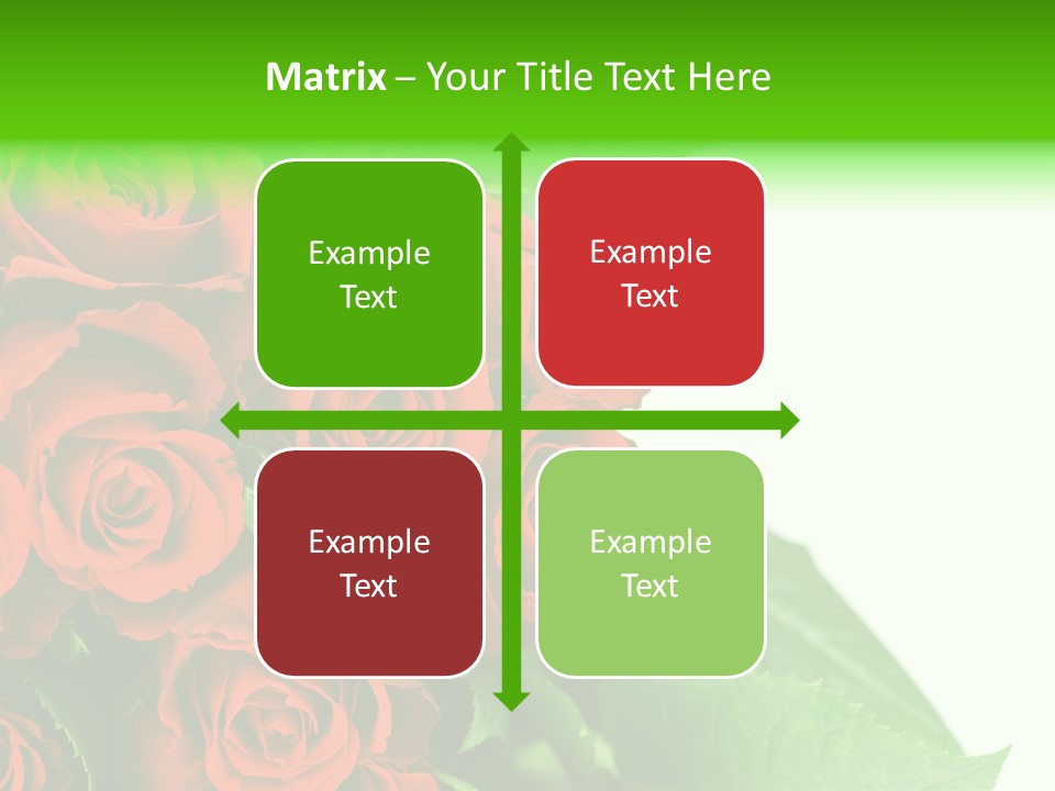 Rose Flowers PowerPoint Template