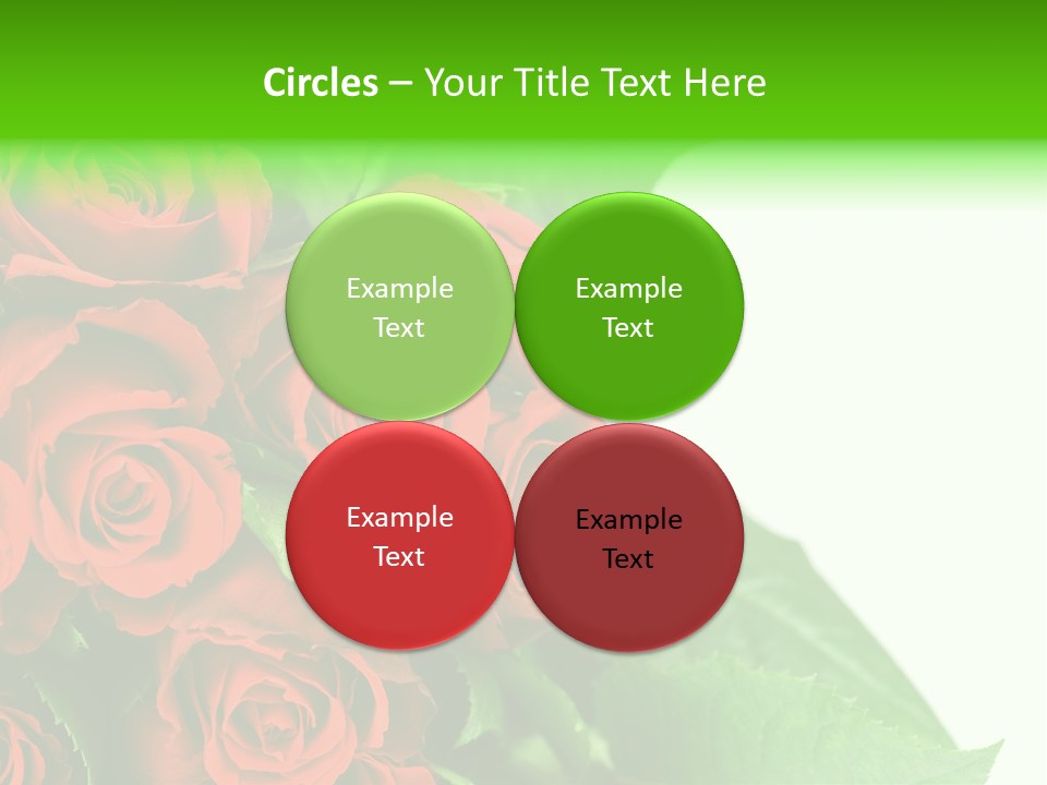 Rose Flowers PowerPoint Template