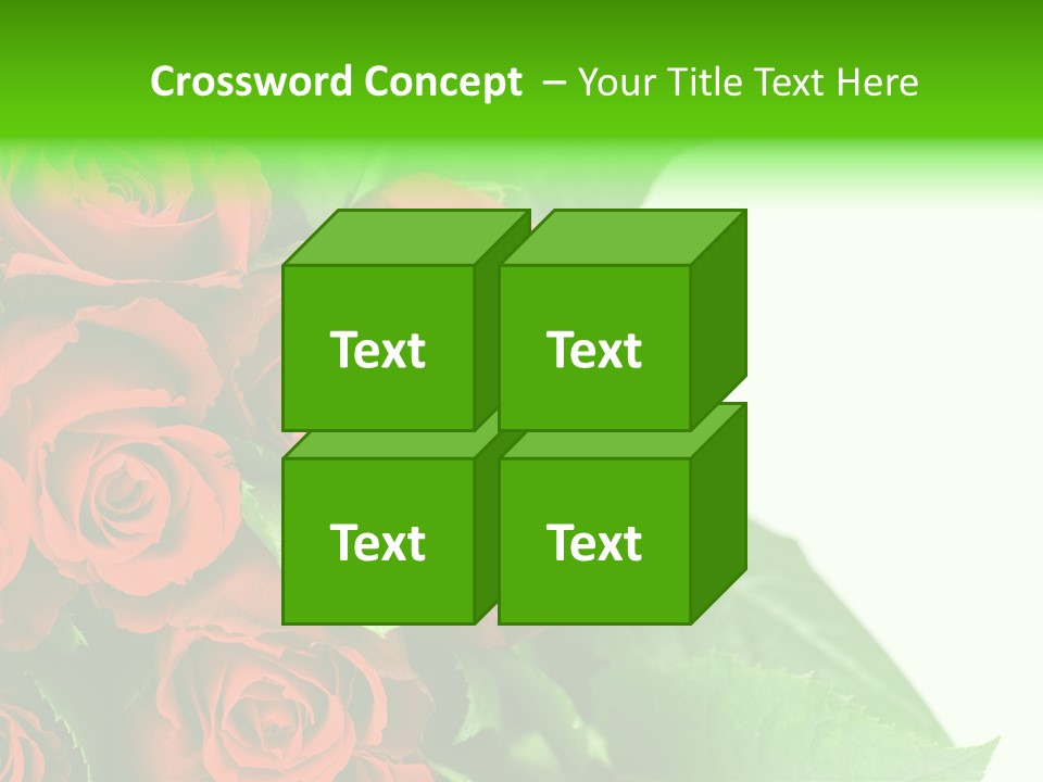 Rose Flowers PowerPoint Template