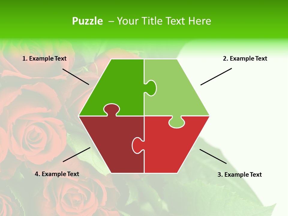 Rose Flowers PowerPoint Template