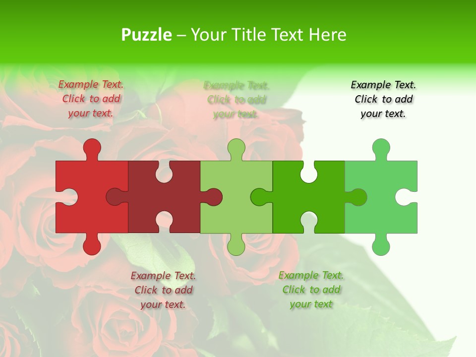 Rose Flowers PowerPoint Template