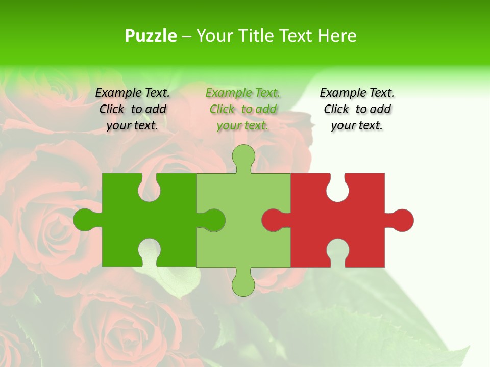 Rose Flowers PowerPoint Template