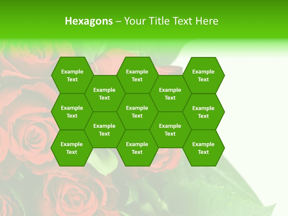 Rose Flowers PowerPoint Template