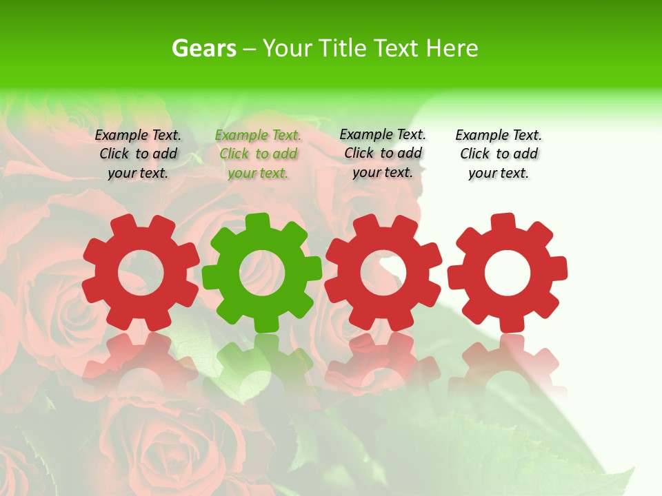 Rose Flowers PowerPoint Template