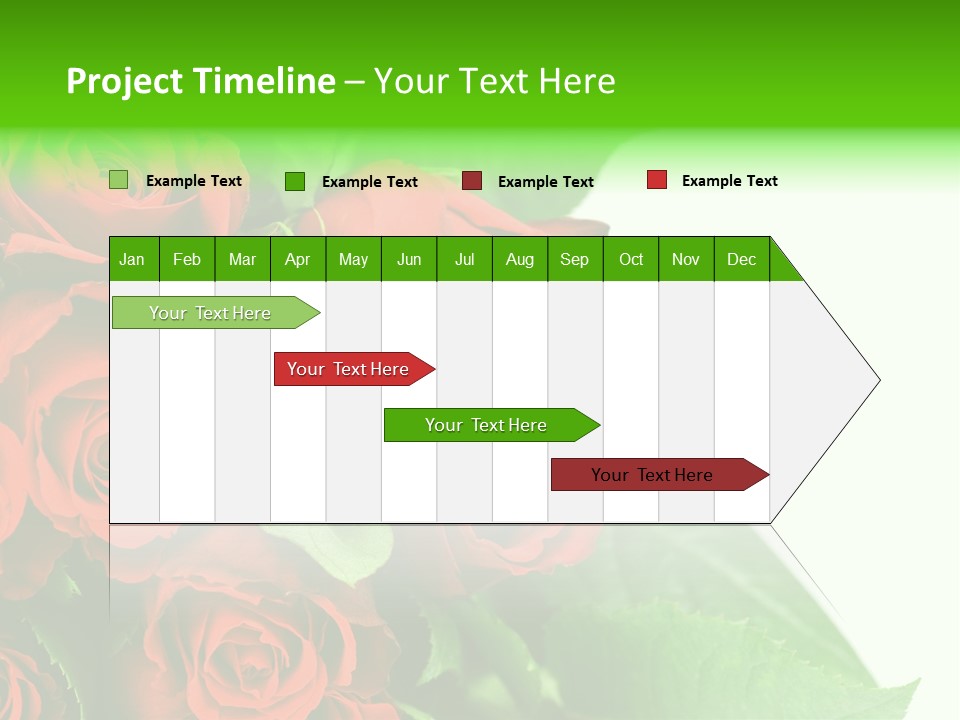 Rose Flowers PowerPoint Template