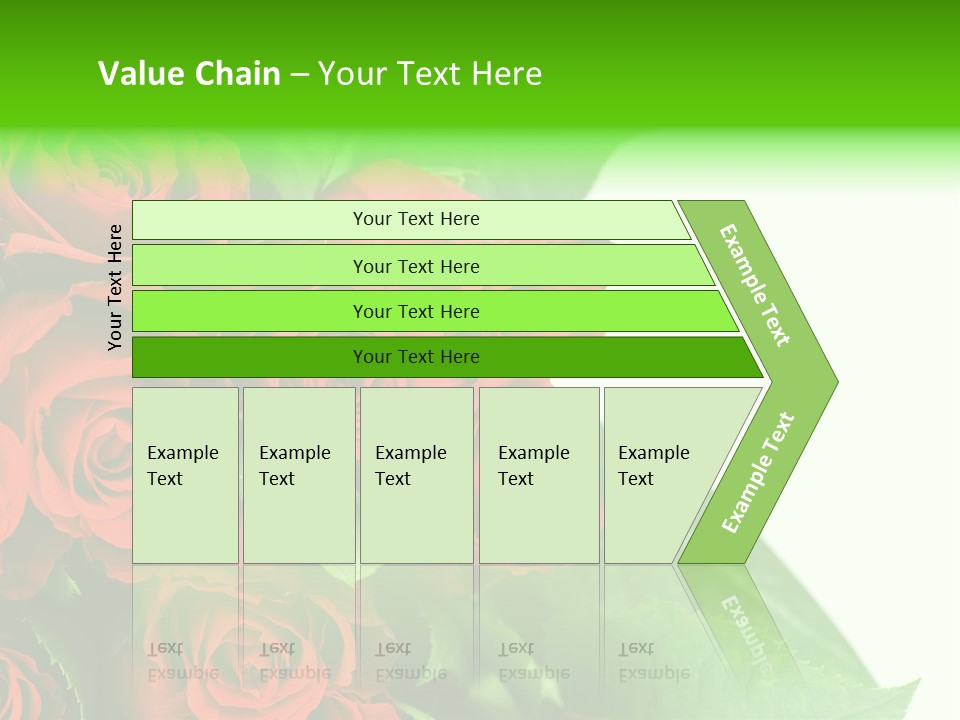 Rose Flowers PowerPoint Template