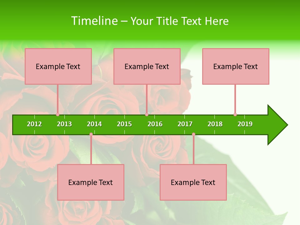 Rose Flowers PowerPoint Template
