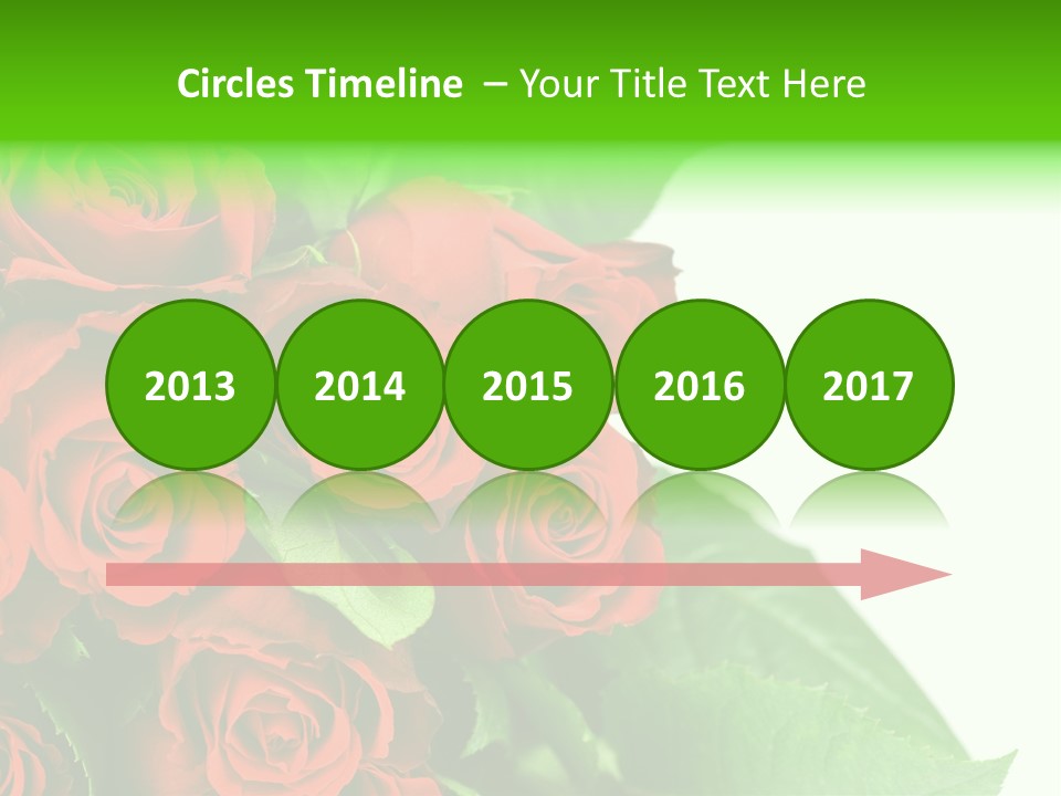 Rose Flowers PowerPoint Template