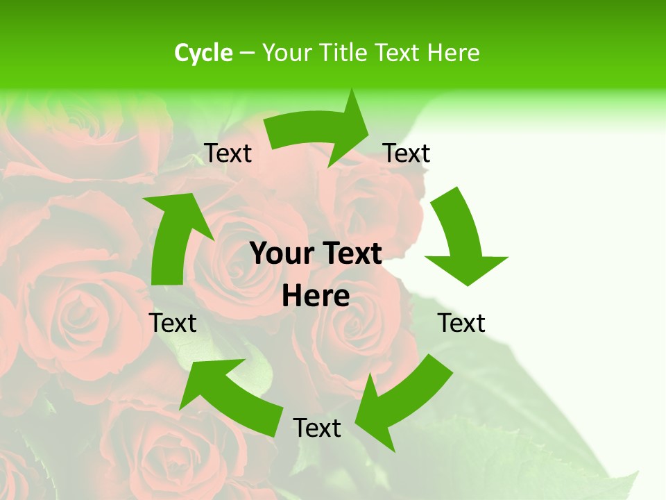 Rose Flowers PowerPoint Template