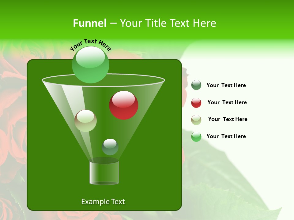 Rose Flowers PowerPoint Template