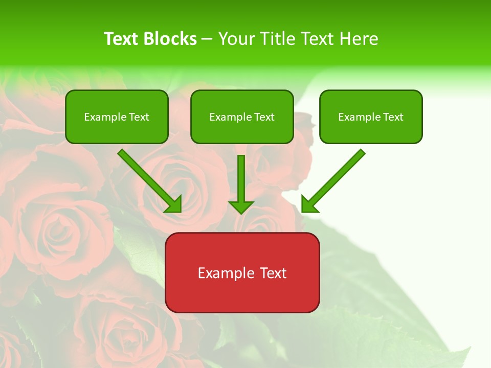 Rose Flowers PowerPoint Template