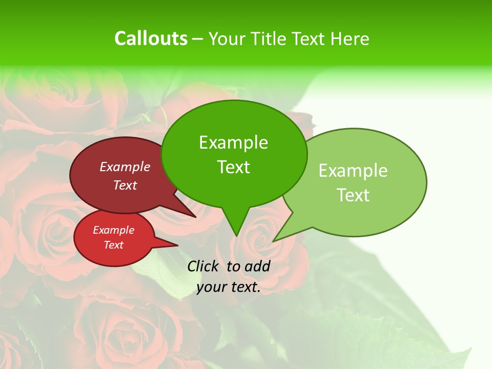 Rose Flowers PowerPoint Template