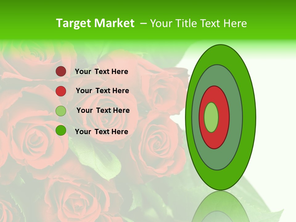 Rose Flowers PowerPoint Template