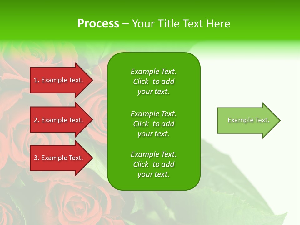 Rose Flowers PowerPoint Template