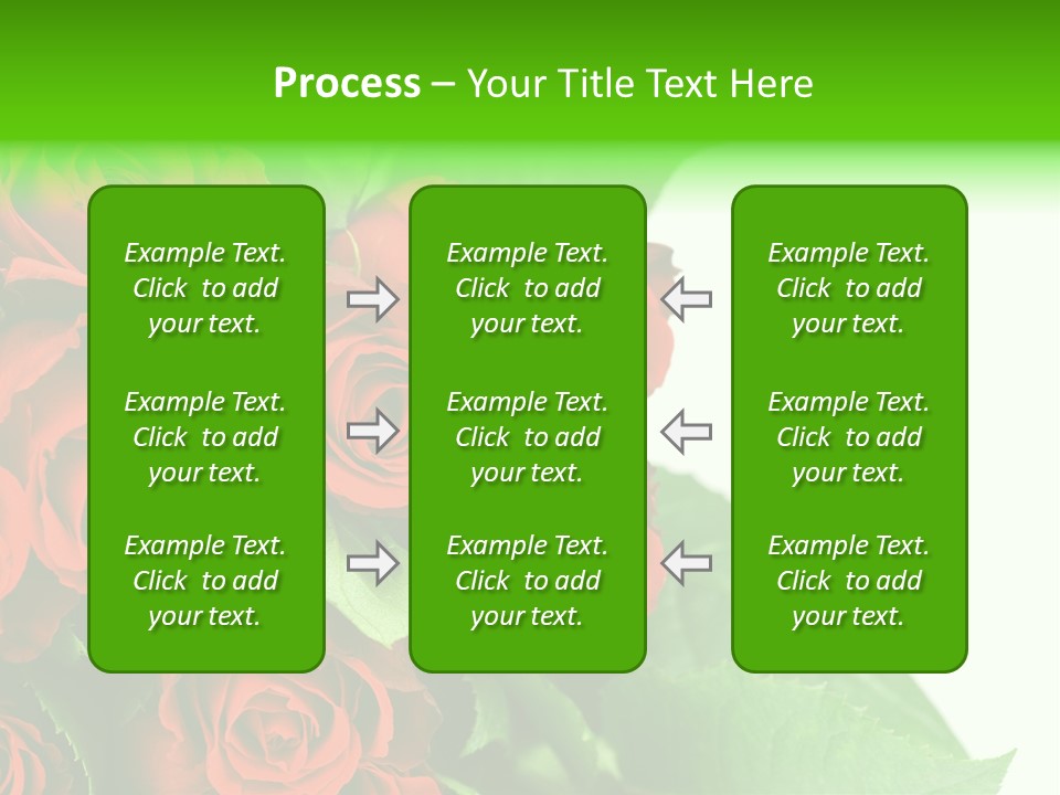 Rose Flowers PowerPoint Template
