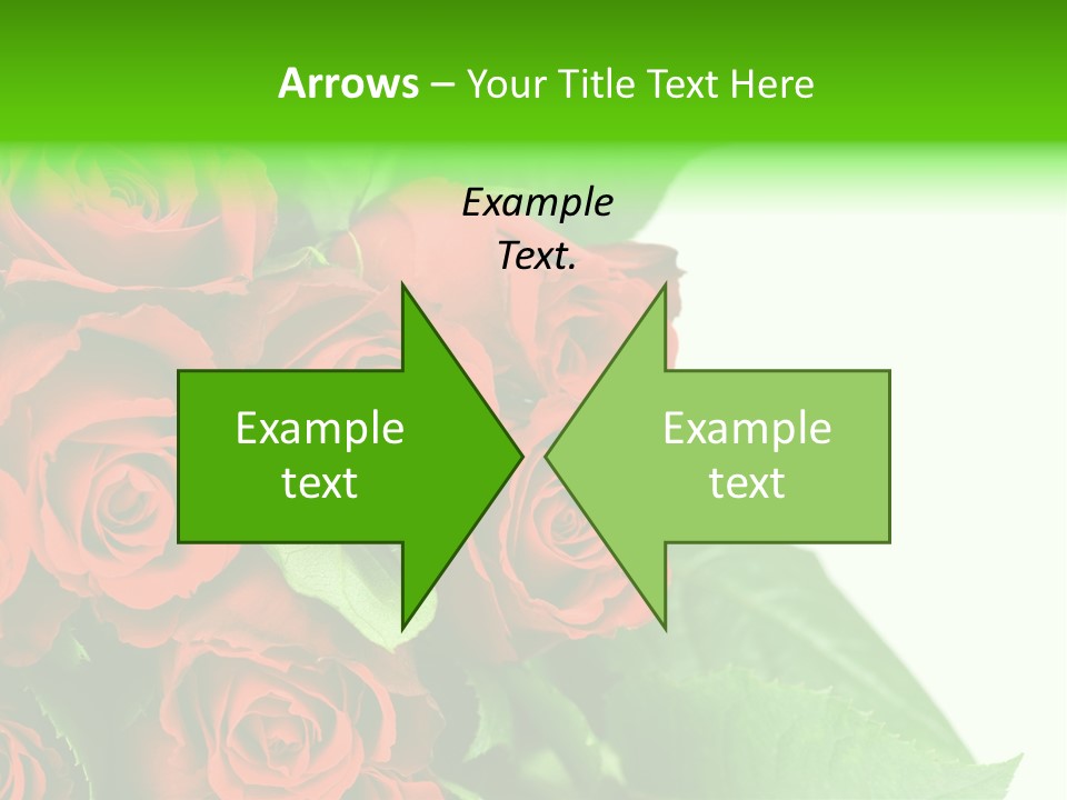 Rose Flowers PowerPoint Template