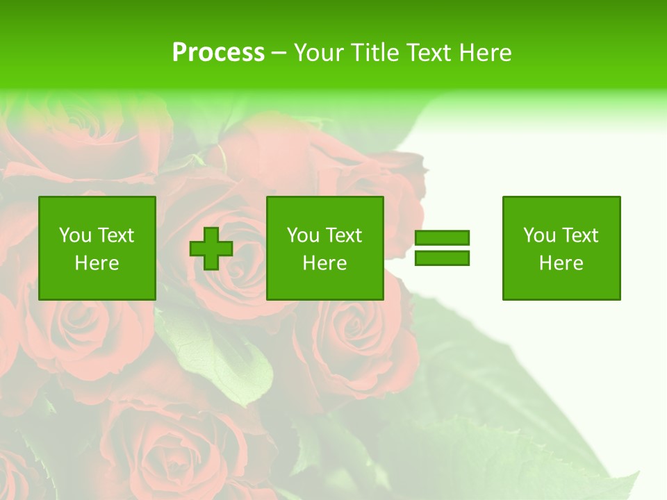 Rose Flowers PowerPoint Template