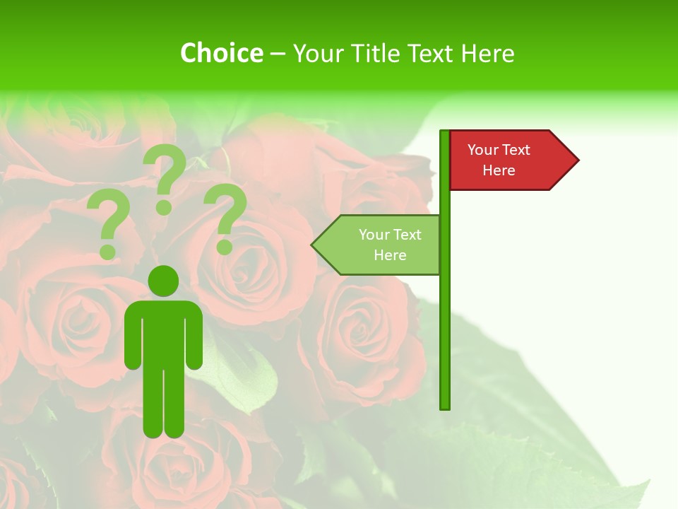 Rose Flowers PowerPoint Template