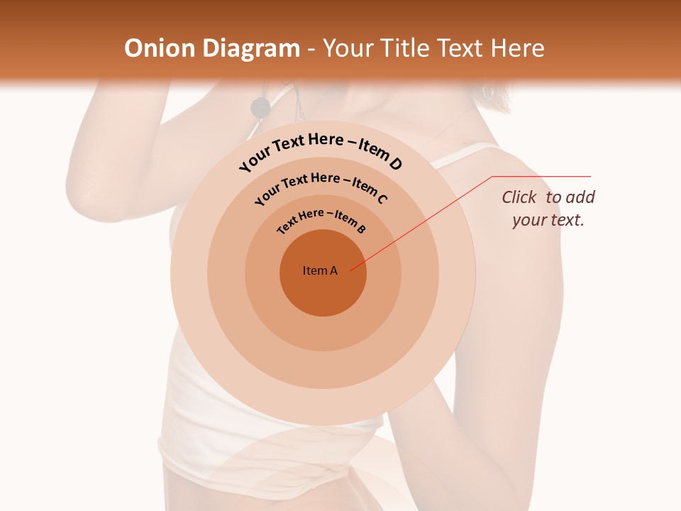 Beautiful Girl In Jeans Shorts PowerPoint Template