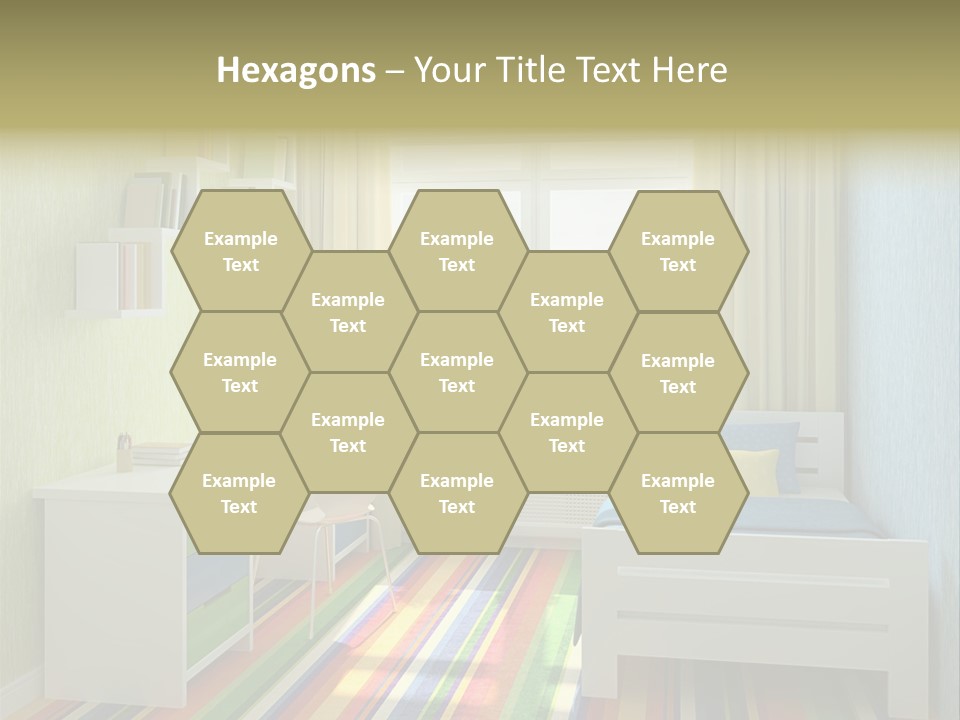 Home Education Interior PowerPoint Template