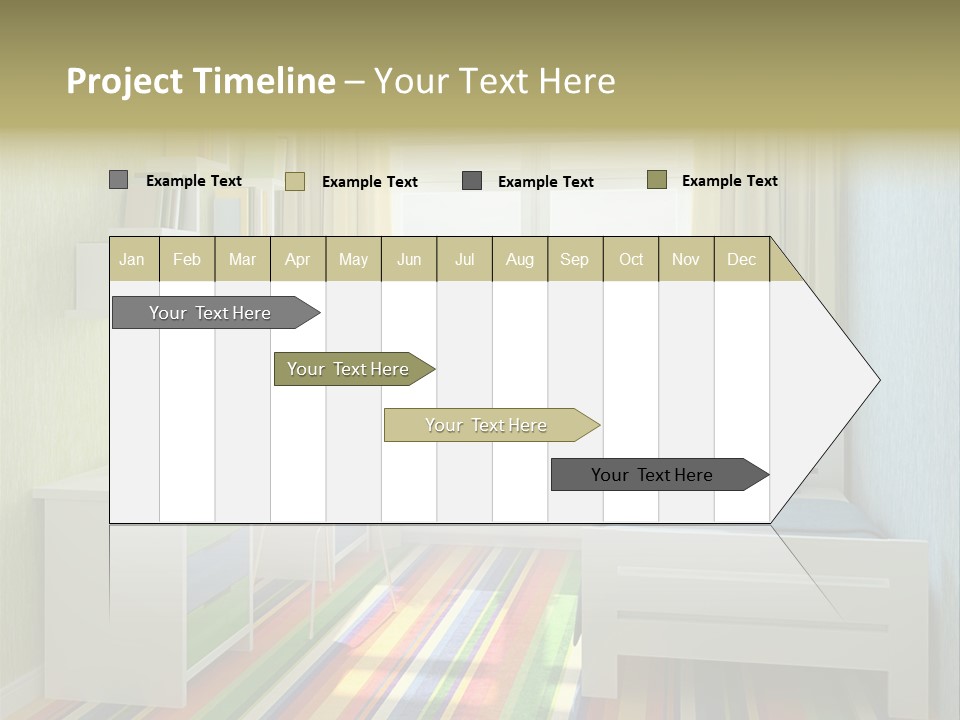 Home Education Interior PowerPoint Template