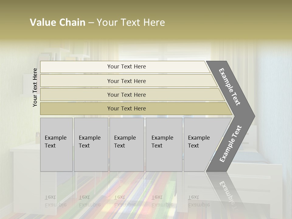 Home Education Interior PowerPoint Template