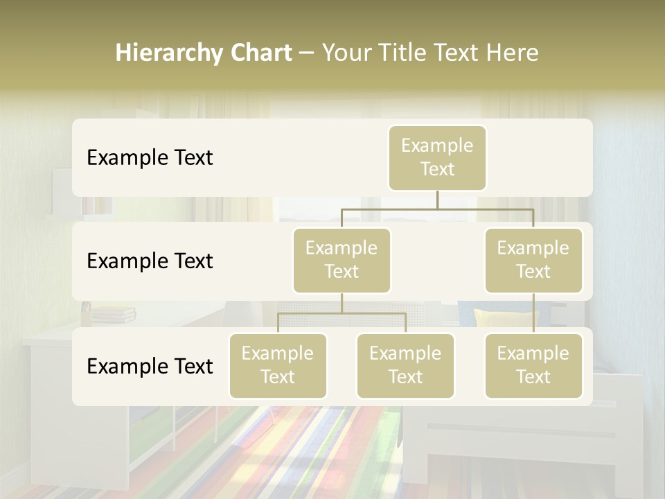 Home Education Interior PowerPoint Template