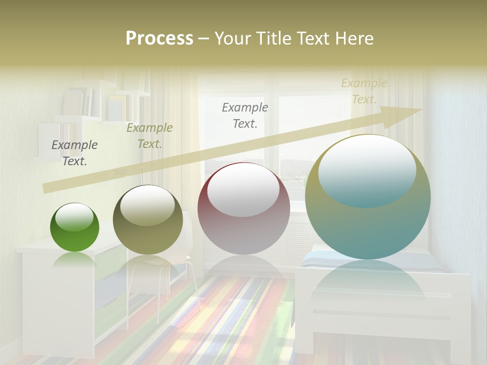 Home Education Interior PowerPoint Template