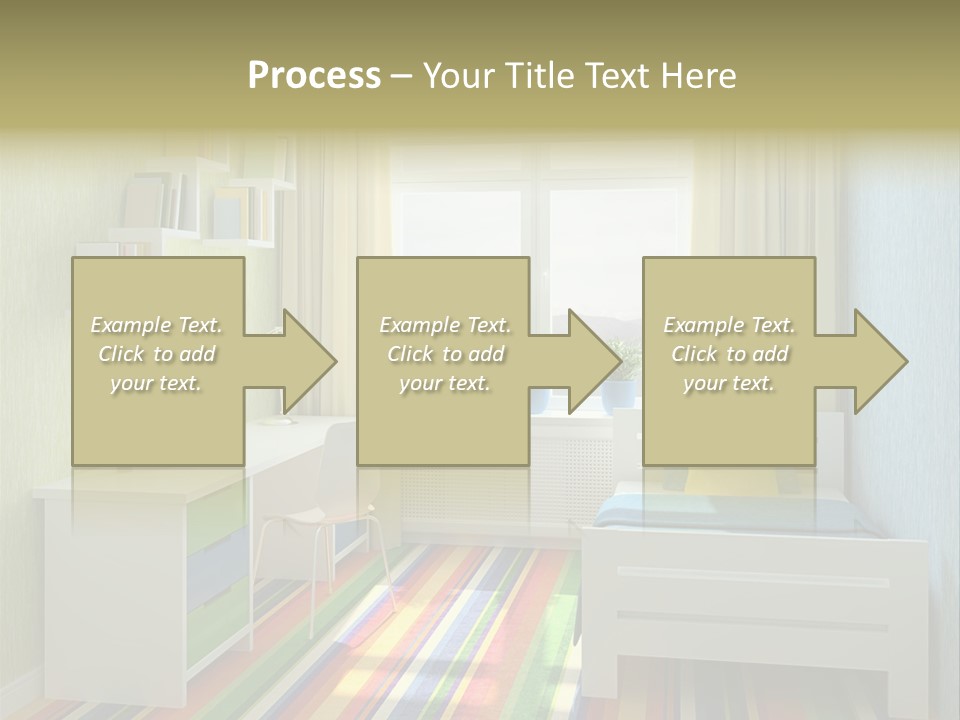 Home Education Interior PowerPoint Template
