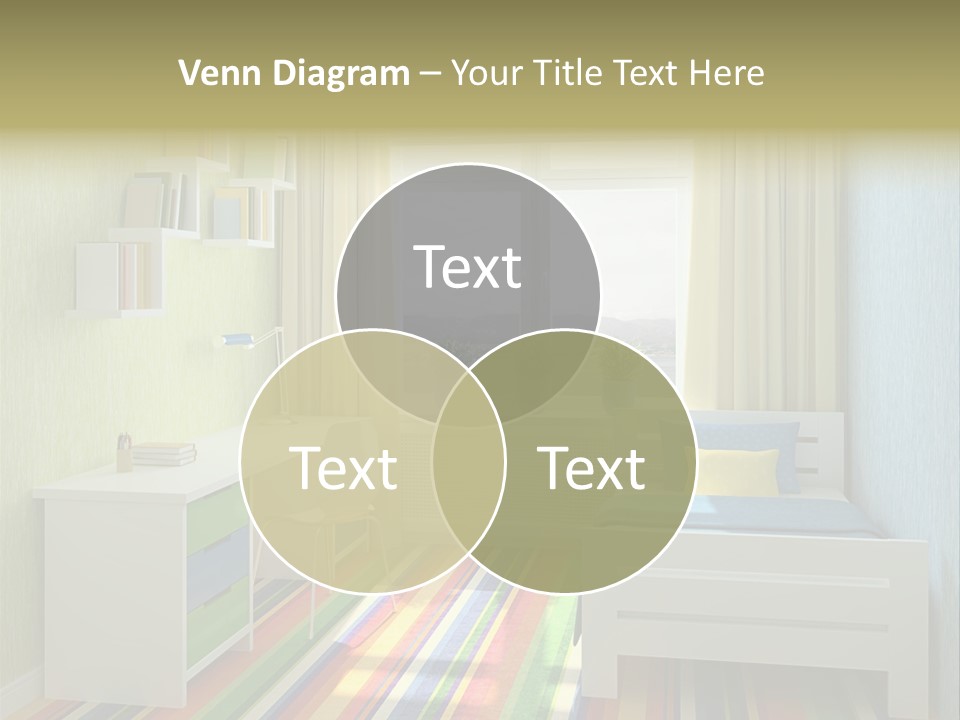 Home Education Interior PowerPoint Template