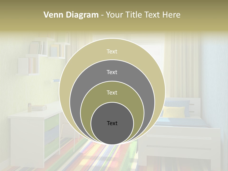 Home Education Interior PowerPoint Template