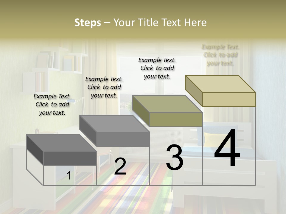 Home Education Interior PowerPoint Template